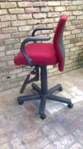Quality Task Chair Bench Style Red - Right-Products.com